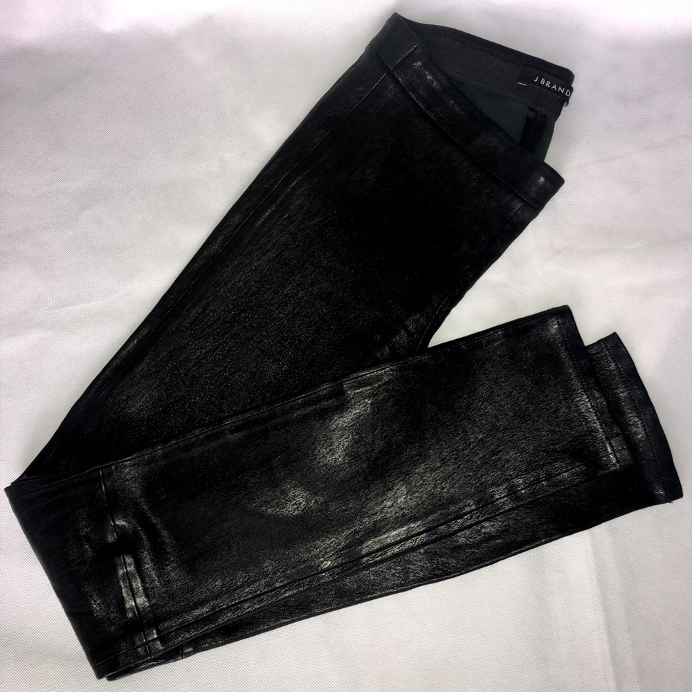 J Brand Leather Leggings
